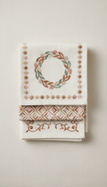 Embroidered Cotton Napkin Set